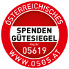 OSGS Spendengütesiegel 2018 Reg. Nr. 05619